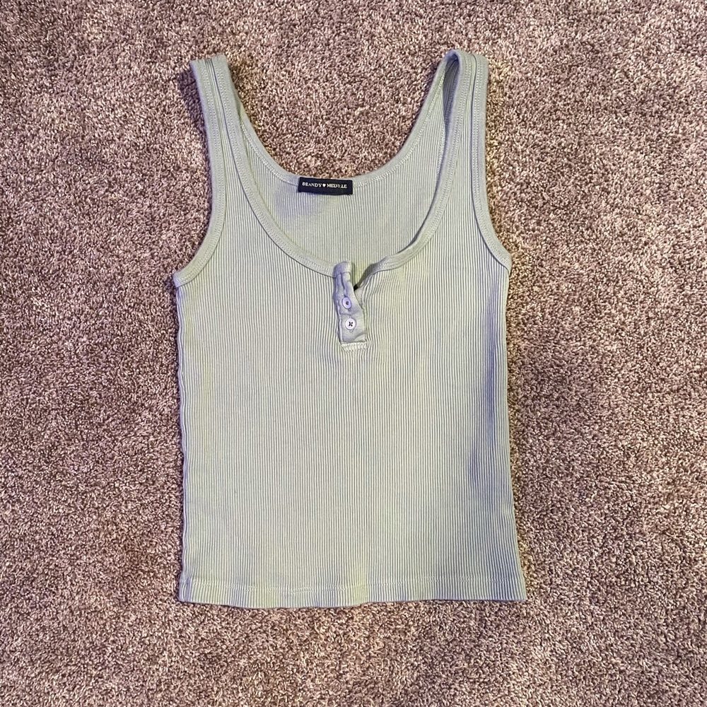 Brandy Melville Sage Green Tank